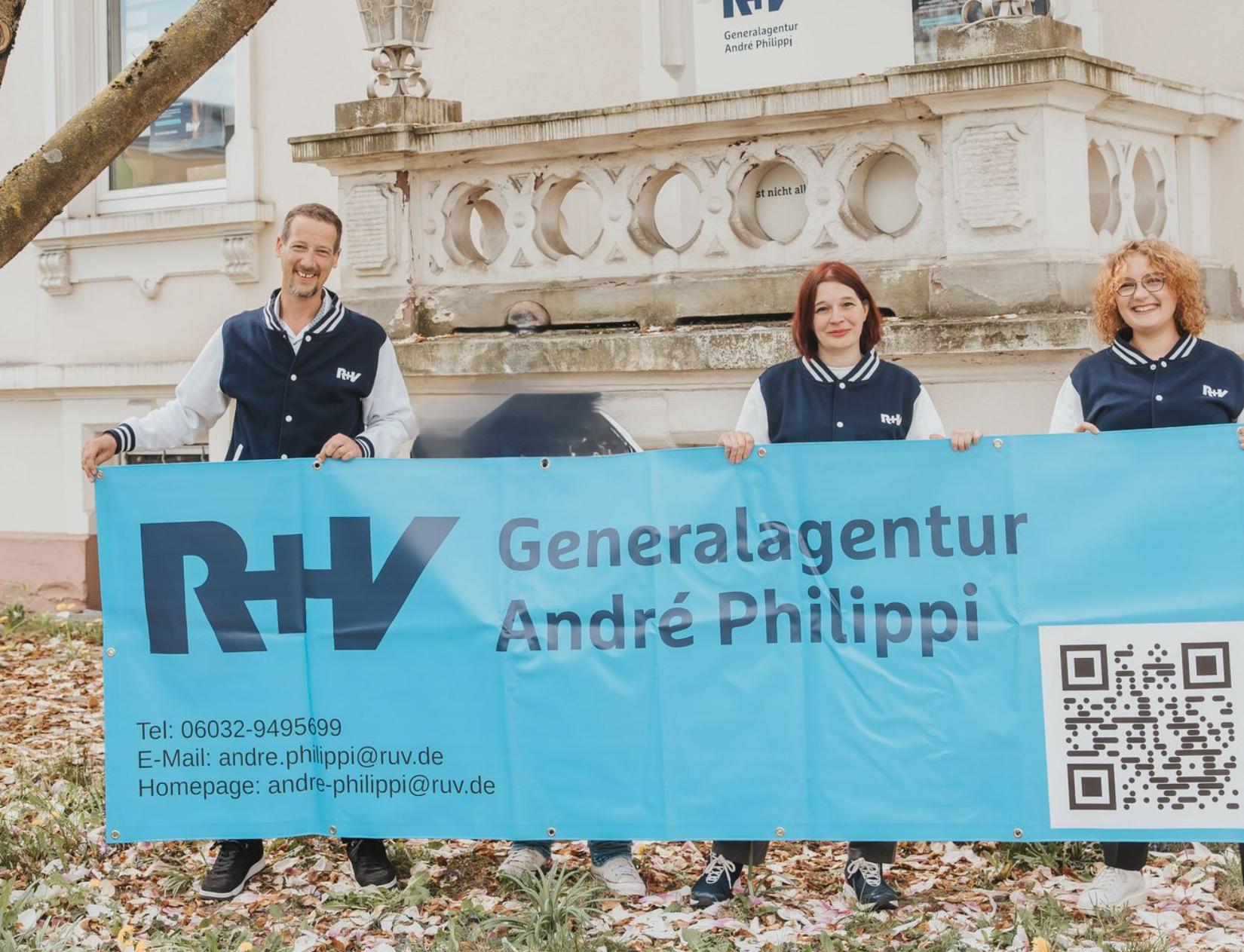 Das Agenturteam rund um André Philippi