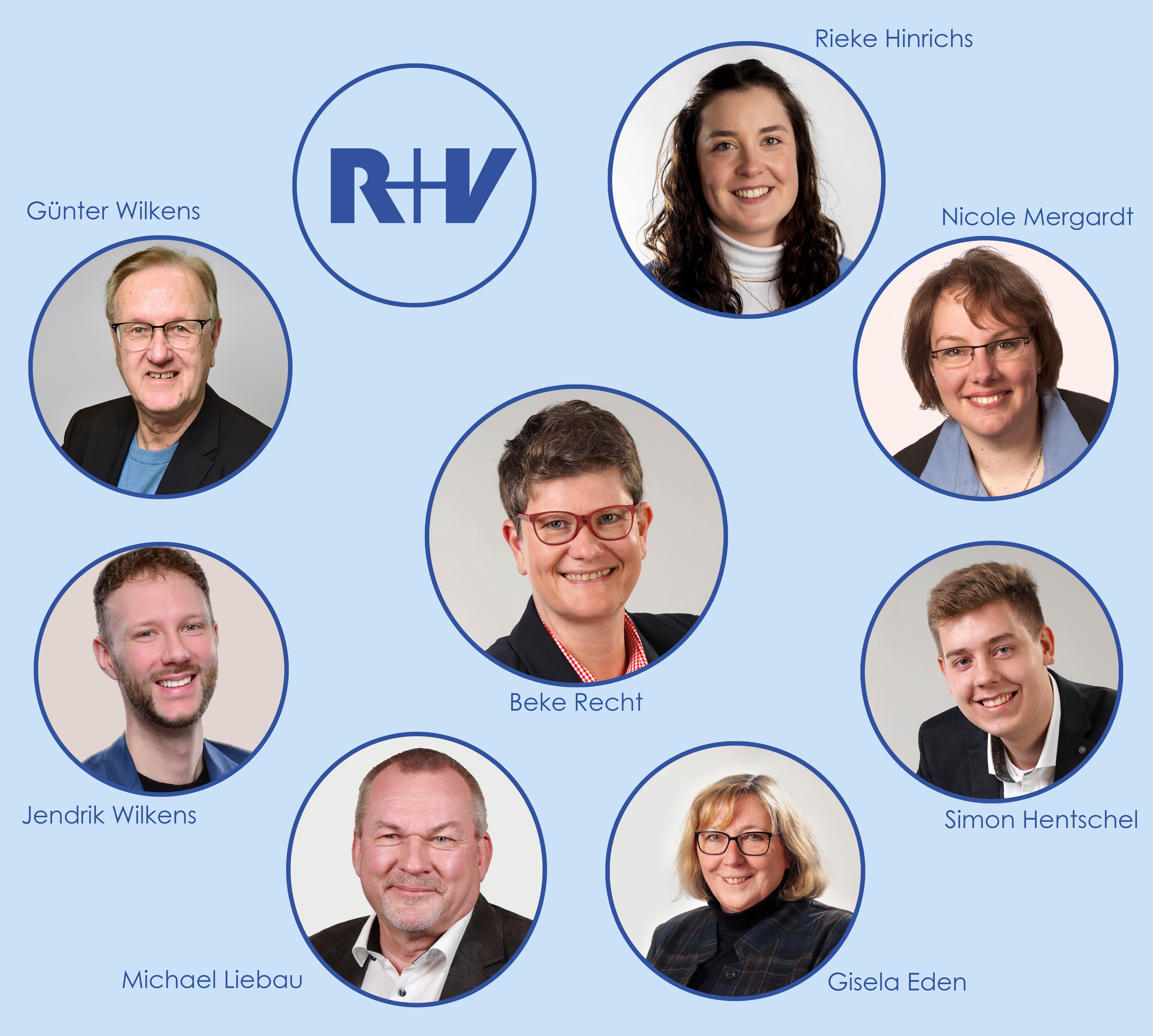 Team der Generalvertretung Beke Recht