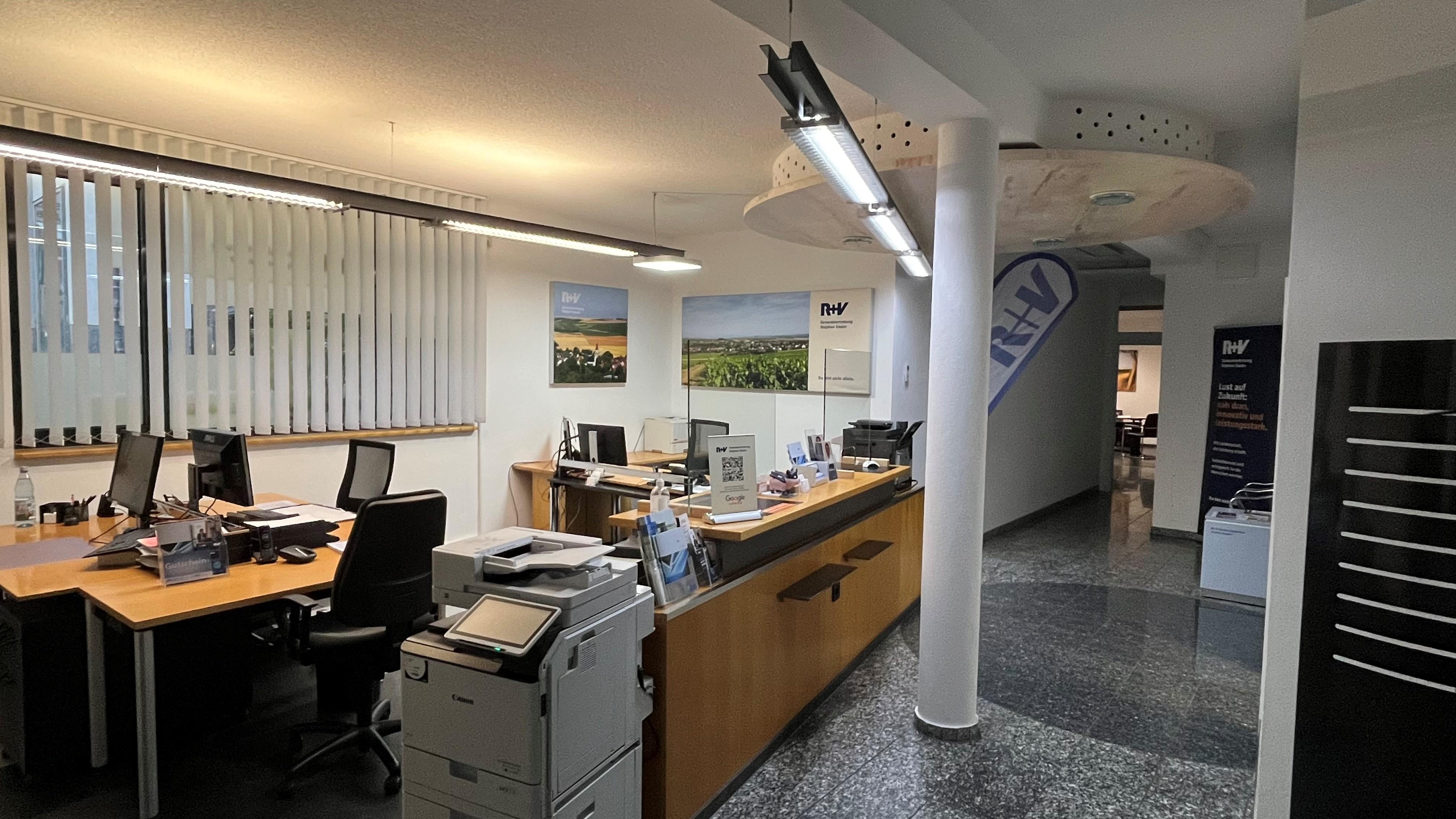 Unsere Büroräume in Saulheim Innenansicht Agentur Stephan Saaler in Saulheim