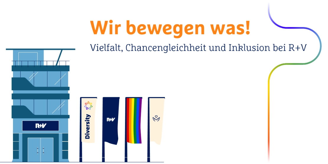 Wir bewegen was! Vielfalt, Chancengleichheit und Inklusion bei R+V