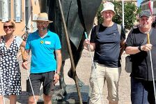blind, aktiv, selbstbewusst: Stadtführung durch Speyer