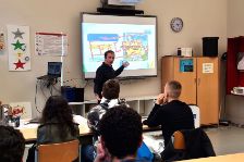Von der R+V STIFTUNG unterstützt: Das WiesPaten-Programm. Präsentations- und Bewerbungstraining von Brandon Friebel.