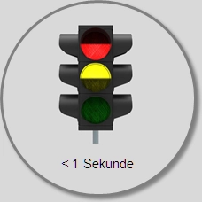 Einfacher Rotlichtverstoß