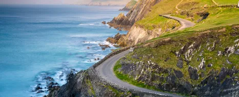 Landschaftsbild aus Irland