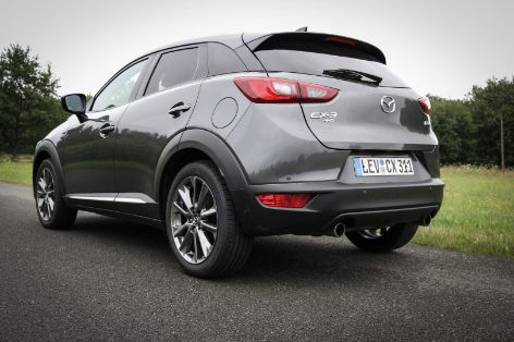 Mazda CX-3 Facelift Heck