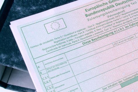 Verlust Fahrzeugpapiere