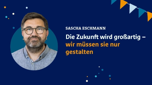 Sascha Eschmann auf dem Sorgenfresser Familienfest in Wiesbaden.