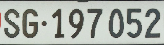 Kfz-Kennzeichen der Schweiz