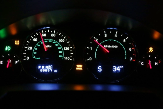 Leuchten im Cockpit