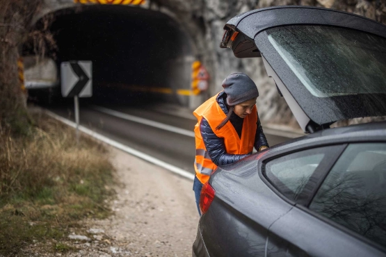 Panne im Tunnel