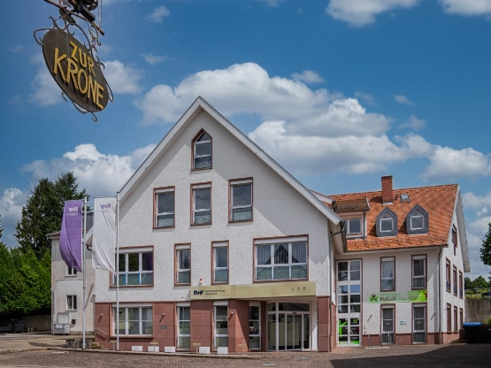 Das Bürogebäude der Generalvertretung Sascha Eck in Ober-Ramstadt