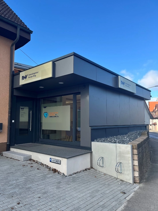 Außenansicht Bürogebäude Generalagentur Florian Förg