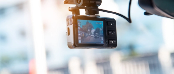 Dashcam im Auto
