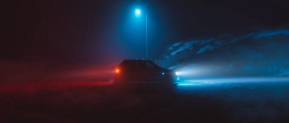 Autofahren bei Nacht