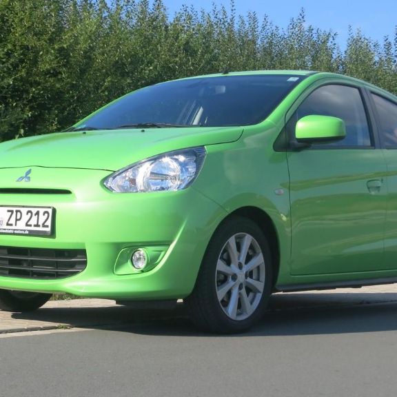 Neuwagen der Woche: Mitsubishi Space Star – der günstige Stadtwagen! mitsubishi-space-star-test-fahrbericht-front
