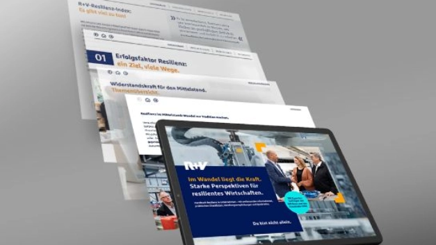 Das Firmenkunden Handbuch zum Thema Resilienz als Download verfügbar.