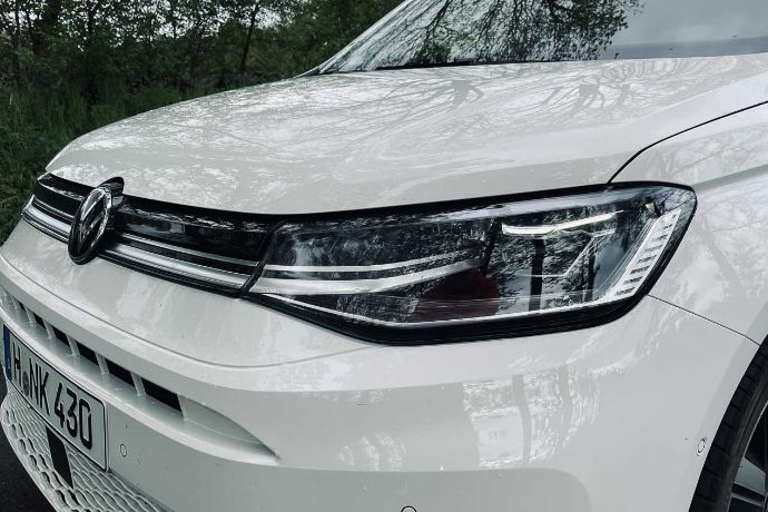 Die Optik des neuen VW Caddy pr&auml;sentiert sich im neuen VW-Familien-Design!<br/>