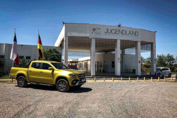 Deutsche Schule in Chile - Deutsche Tugenden im Pickup!