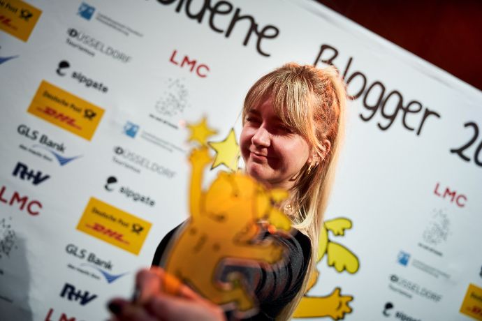 Eine von zwei Glücklichen in der Kategorie Entertainment: Christina Lalalada. Foto: Constantin Ranke