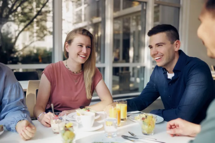 Mittagessen in La Cantina