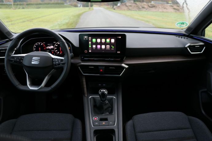 Seat Leon ST 1.5 eTSI Blick in den Innenraum