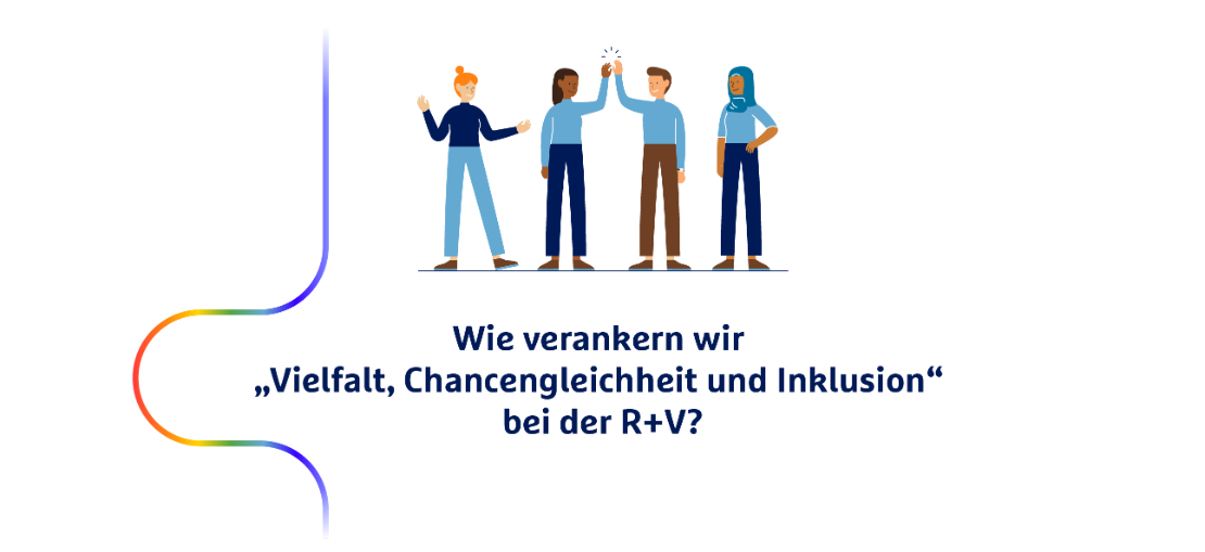 Wie verankern wir ,,Vielfalt, Chancengleichheit und Inklusion''' bei der R+V?