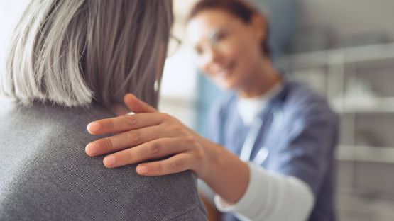 Fuersorgliche Untersuchung einer pflegebeduerftigen Person für die Einstufung des Pflegegrads