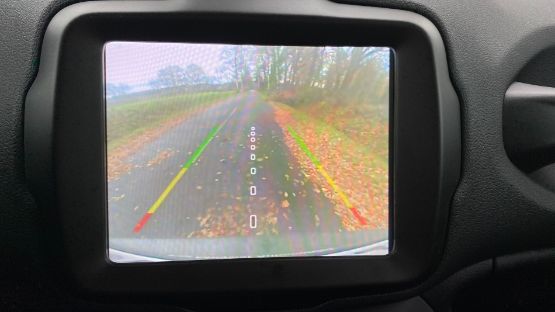 Optimierungspotenzial bietet das Bild der Rückfahrkamera!