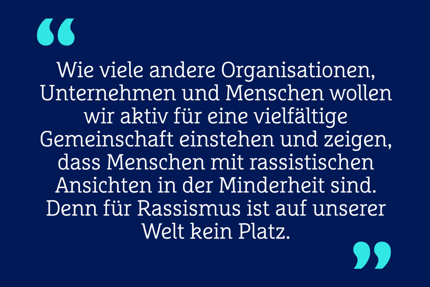 Anti Rassismus R V Versicherung