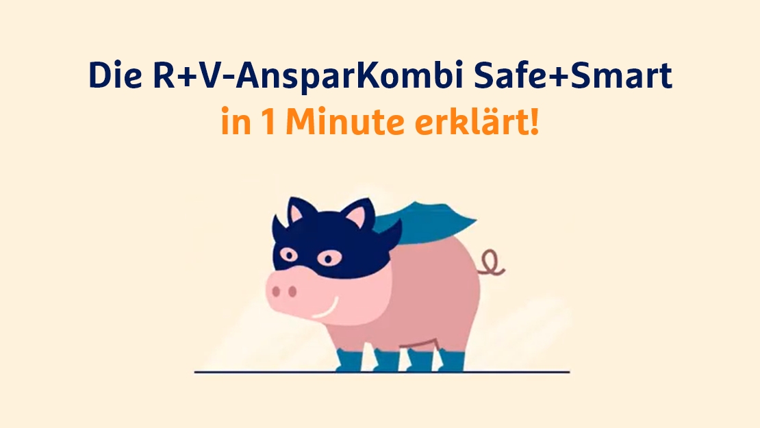 R+V-AnsparKombi Safe+Smart Erklärvideo