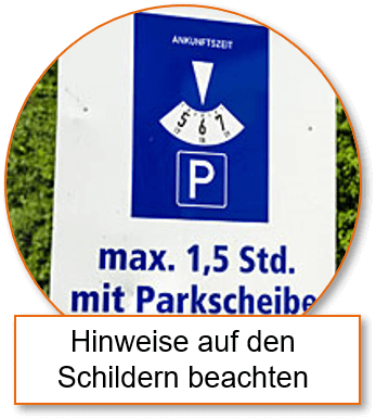 Parkscheibe einstellen - So geht es richtig!