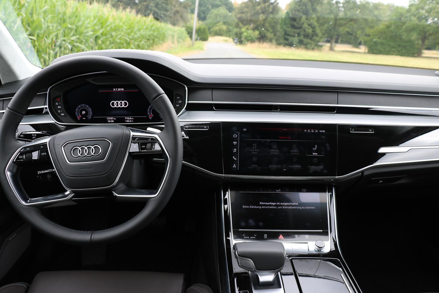 Audi A8 55 TFSI Innenraum