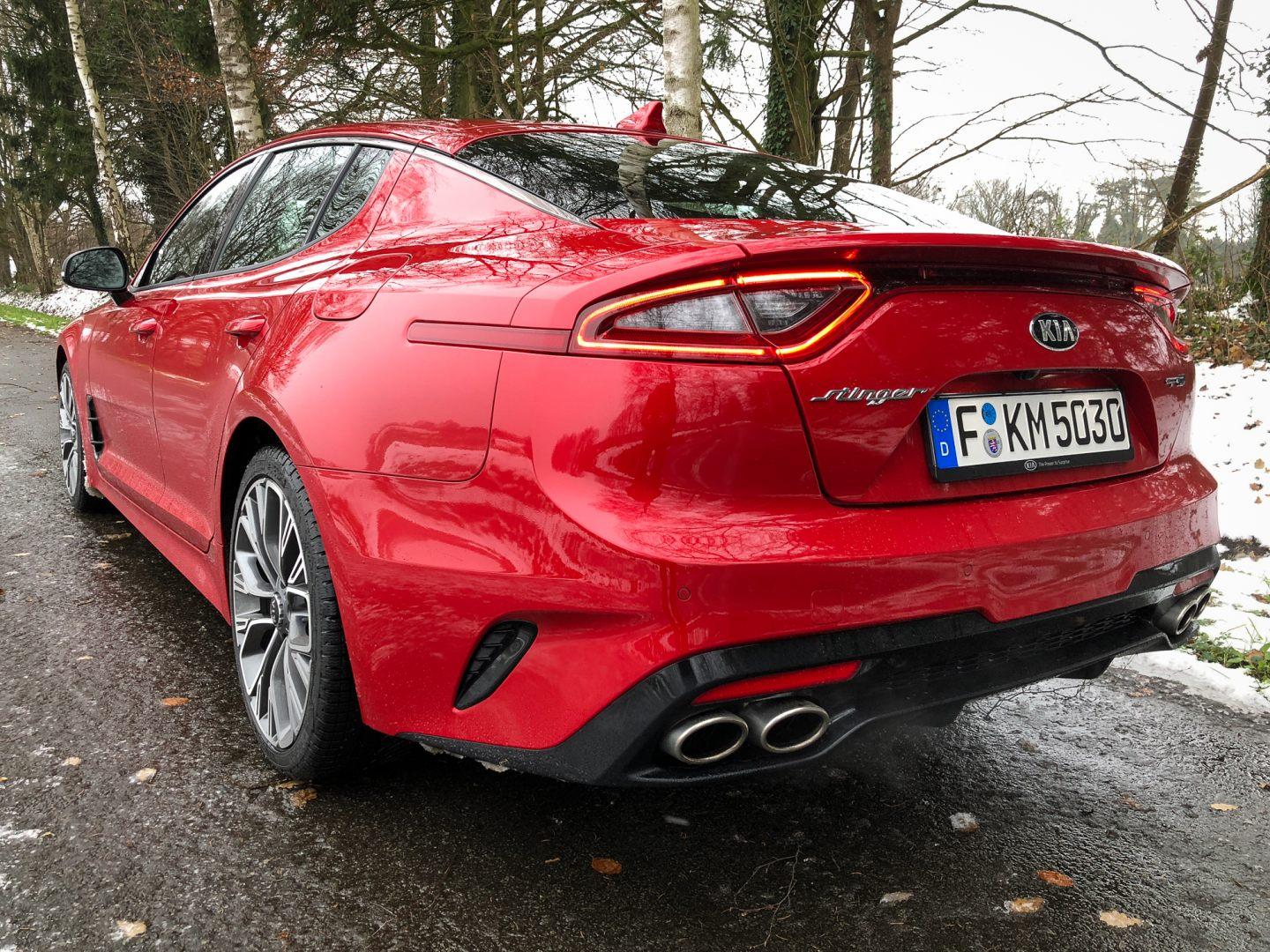 Kia Stinger Probefahrt