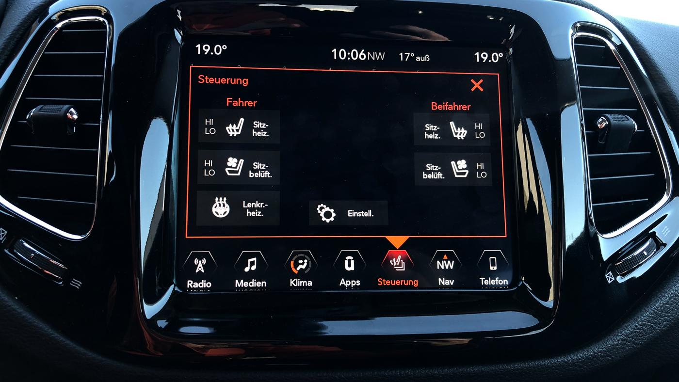 2018 Jeep Compass Innenraum