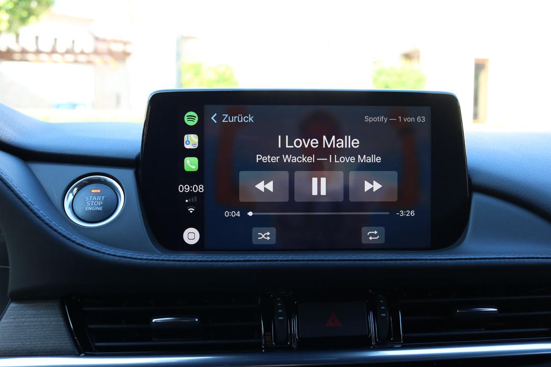 I love Malle - und Apple CarPlay im Mazda 6!