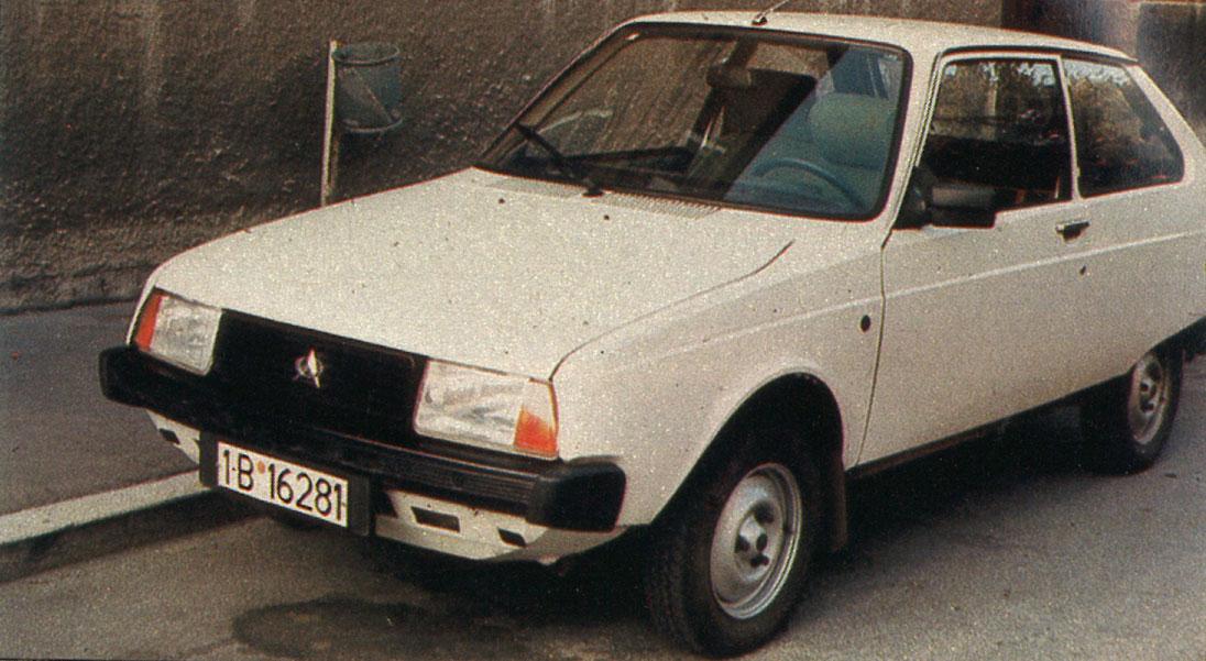 Oltcit Axel Club 1987 (aus „auto katalog 1987“, vereinigte motor-verlage)