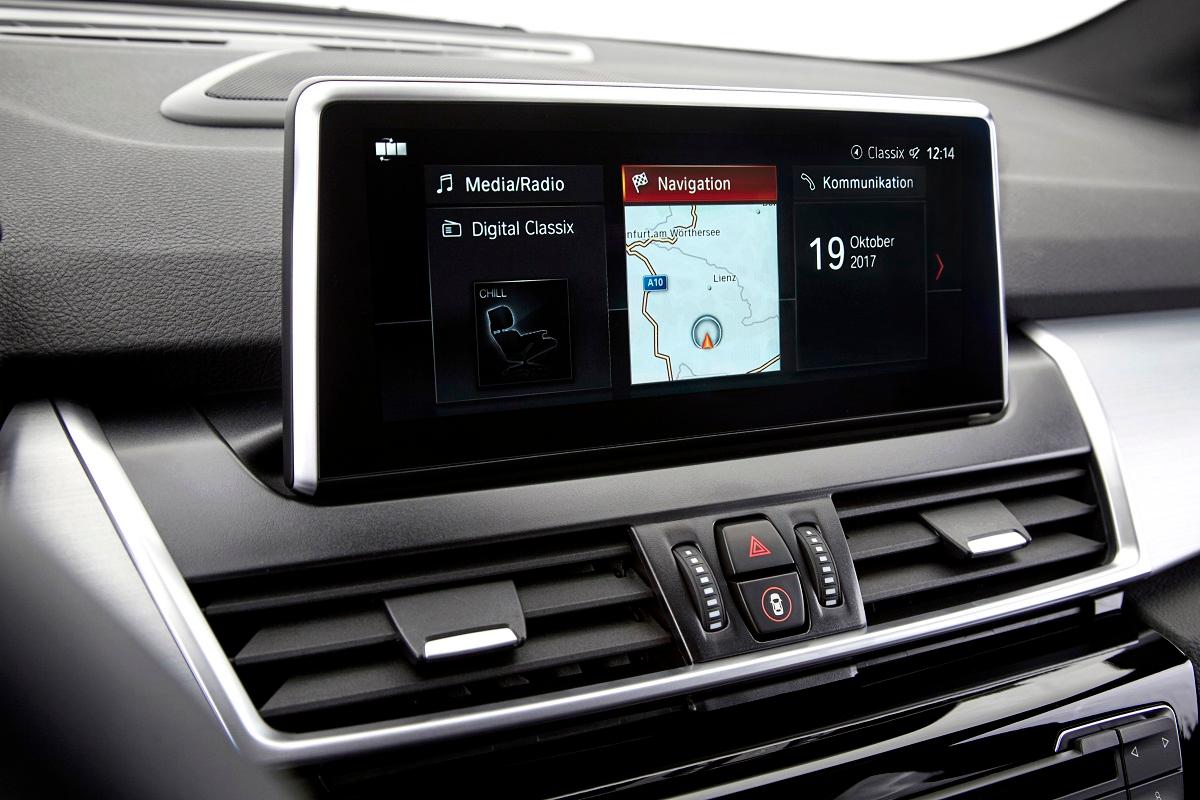 Infotainment vom 2018 BMW 2er Active Tourer