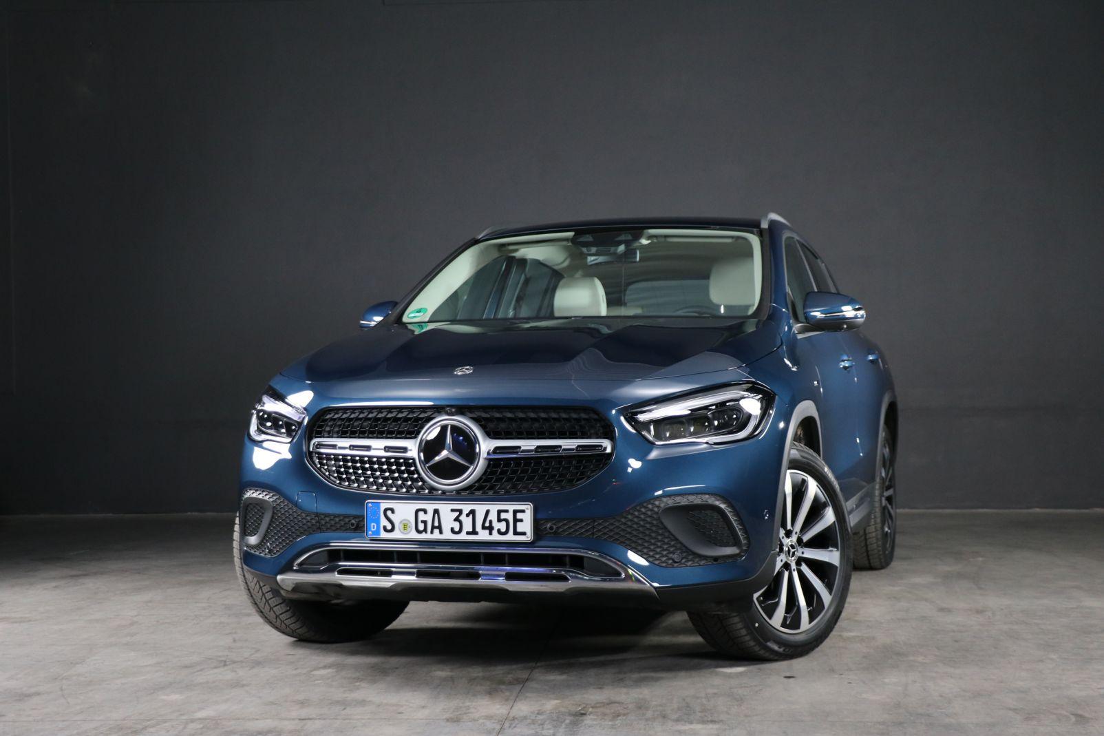 Mercedes-Benz GLA 250e Fahrbericht Frontsicht 