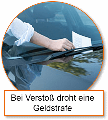 Bei Verstoß droht eine Geldstrafe.