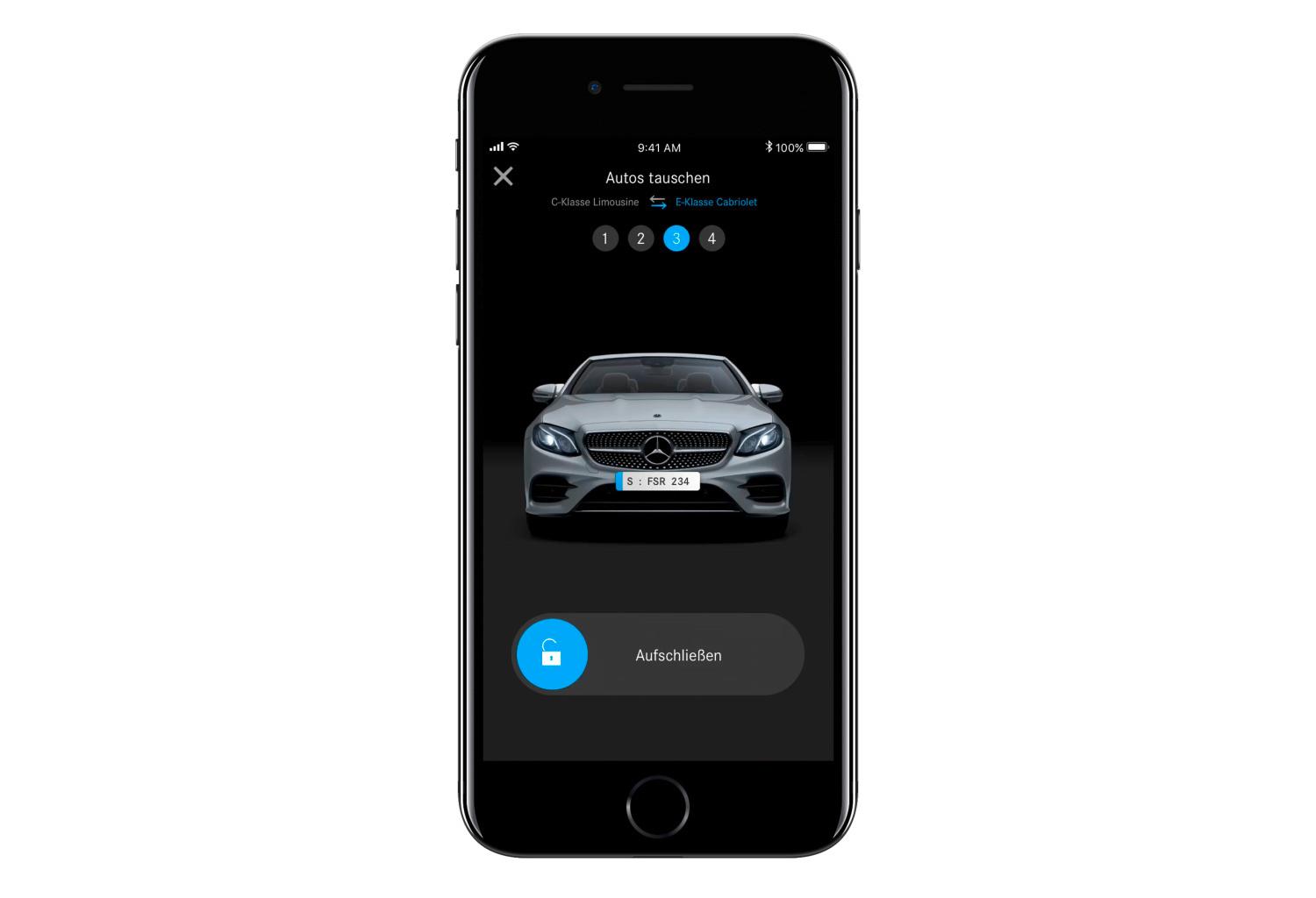 Mercedes me Flexperience App