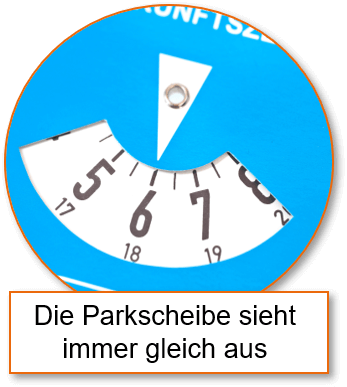 Nie mehr Knöllchen wegen Vergesslichkeit: Clevere Parkscheibe 20