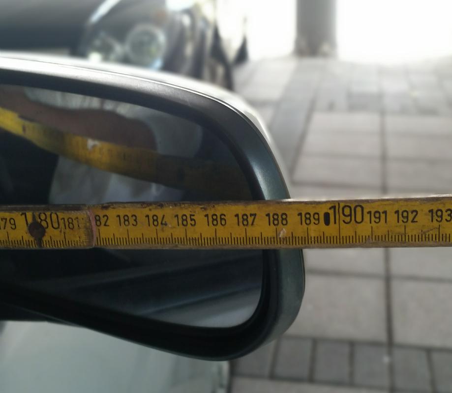 Friedrichs Mazda - unter der 2 Meter-Marke