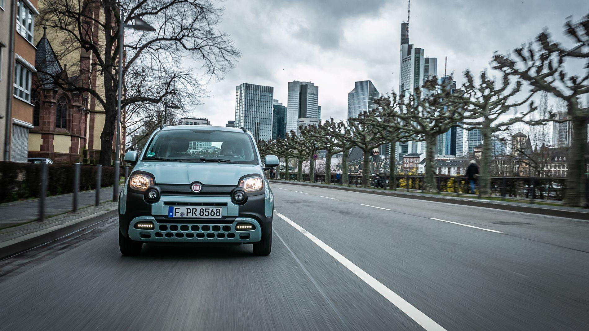Fiat Panda Cross Test in der Innenstadt 