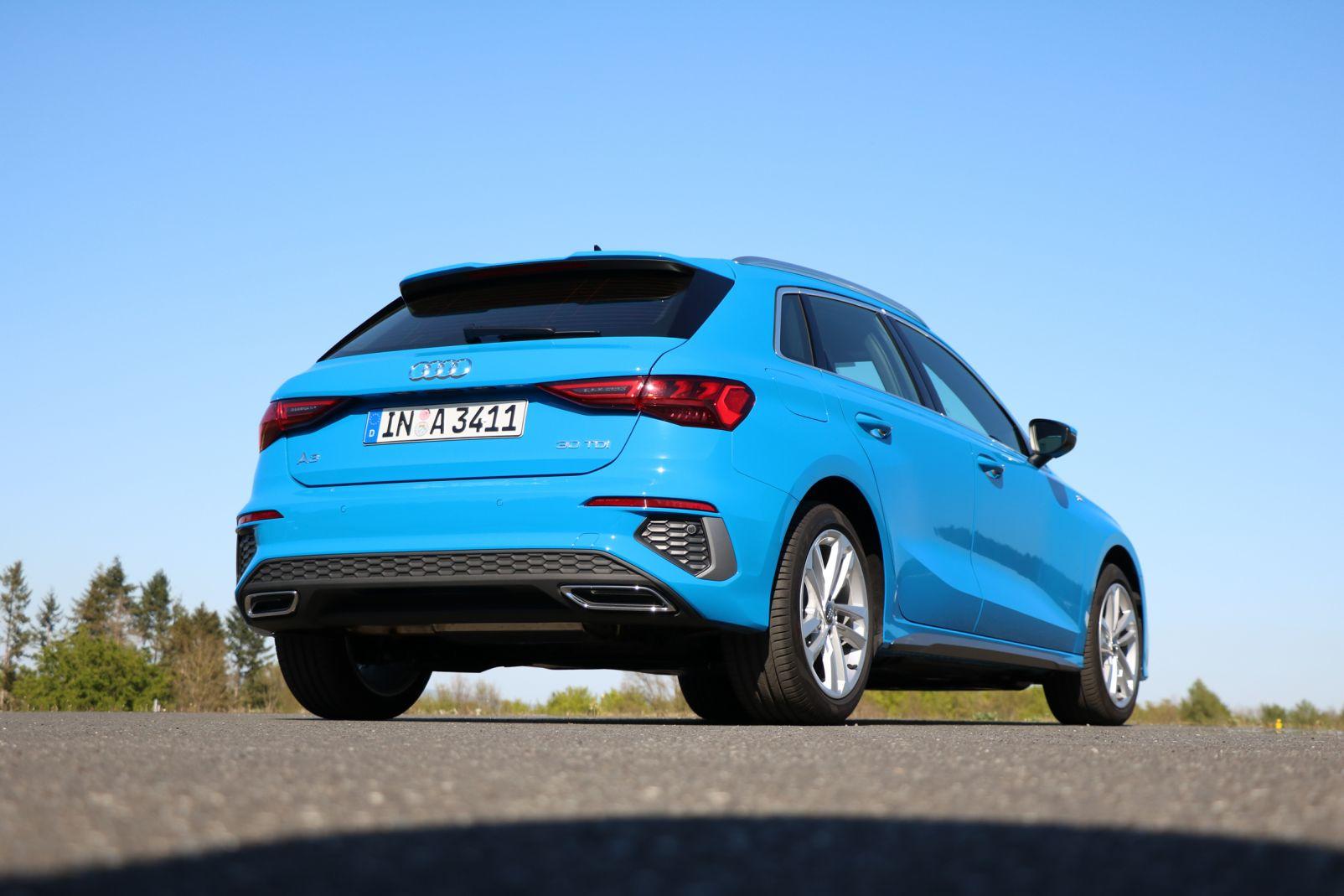 Die Farbe Turboblau steht dem Audi A3 gut, oder?