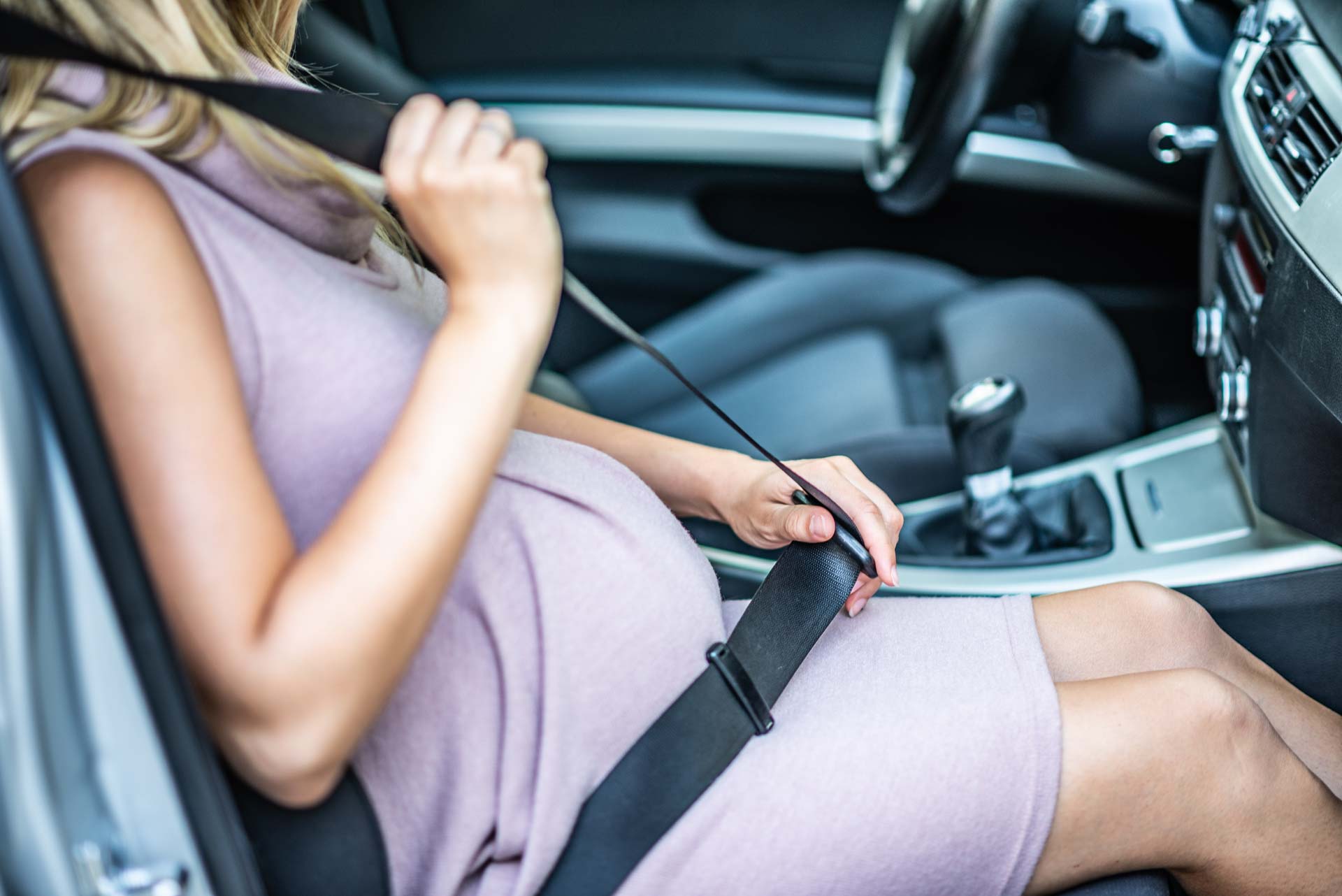 Auto-Sicherheitsgurt für Schwangere