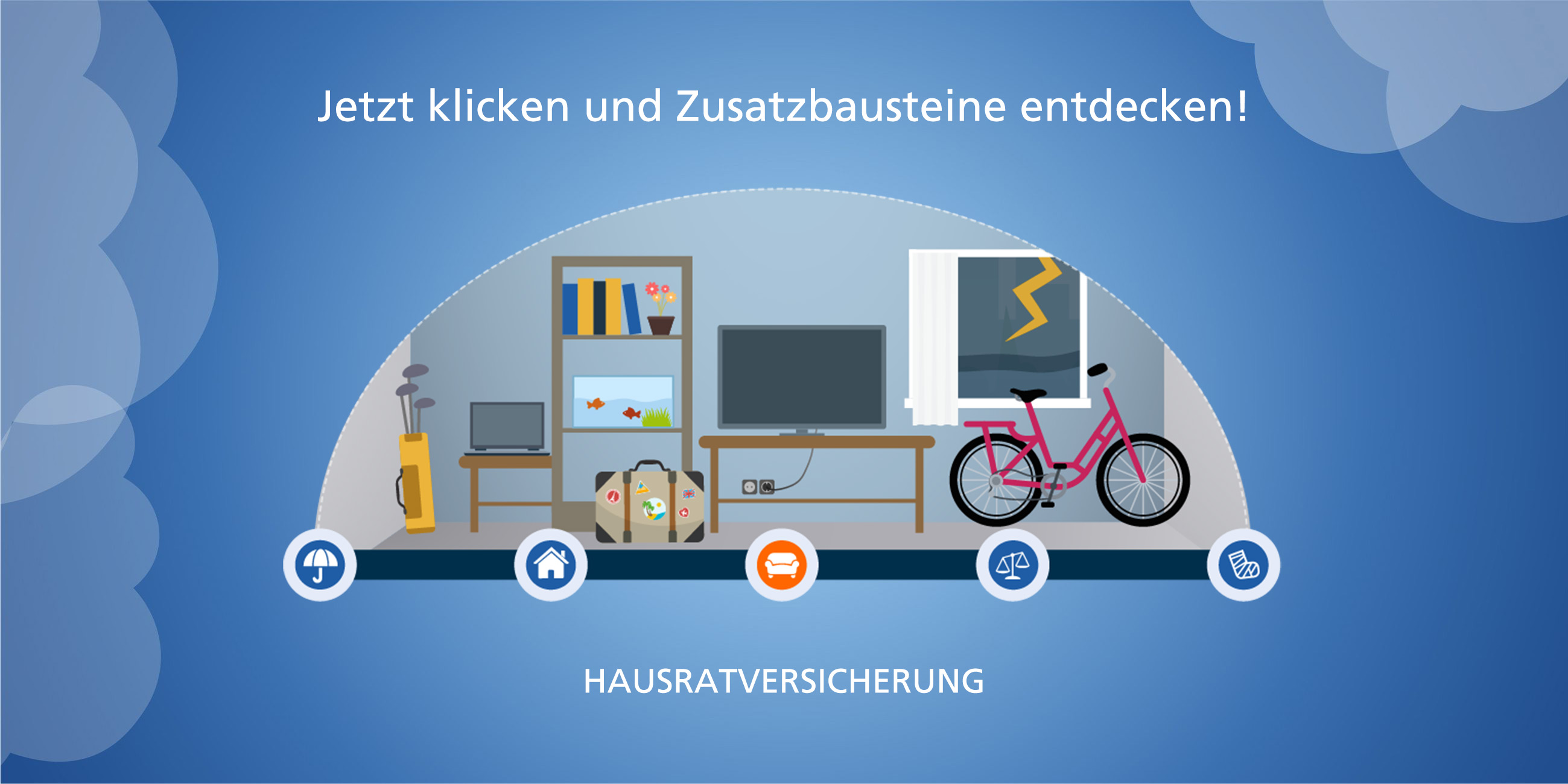 Hausratversicherung, Hausrat R+V Versicherung Produktinformation